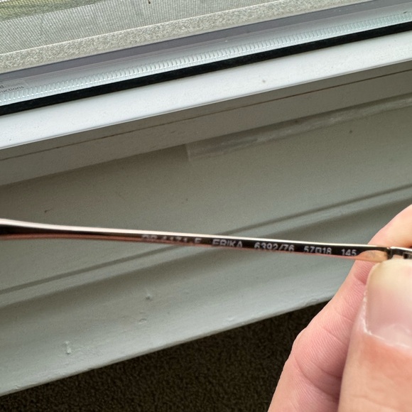 Ray Ban Erika Sunglasses Polarized RB 4171 Rare Frame Color & Lens Blue Brown - Picture 7 of 7